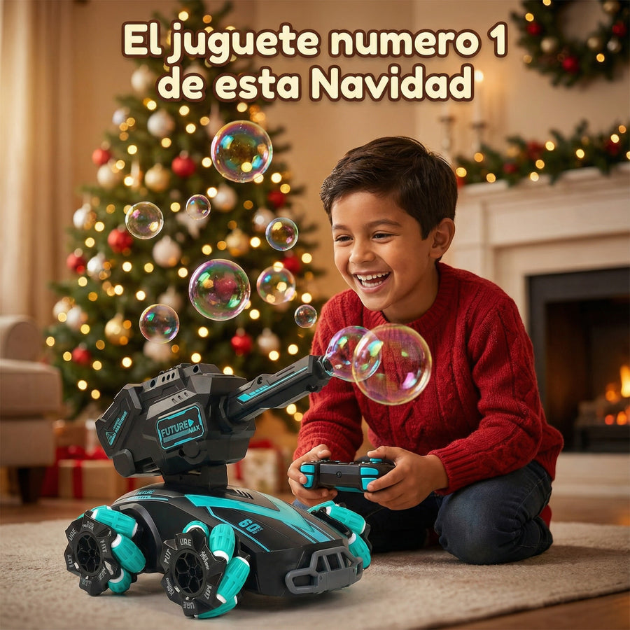 Mega Tanque 7-en-1™ – RC Drift + Hidrogel + Burbujas
